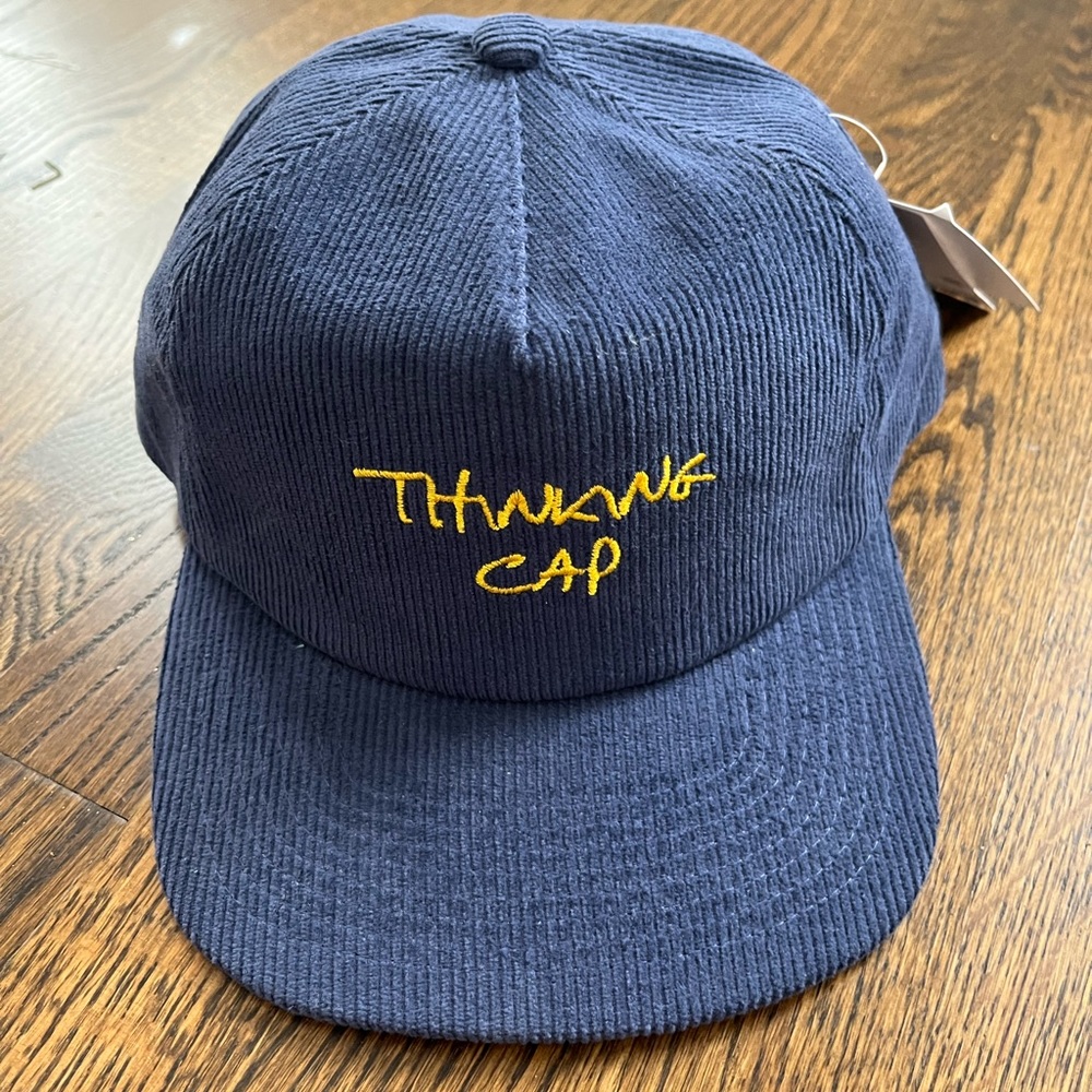 New With Tag - Fly Geenius Thinking Cap Corduroy Trucker Hat